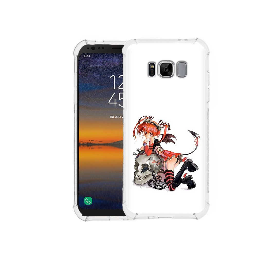 

Чехол MyPads Tocco для Samsung Galaxy S8 аниме (PT107395.590.221), Прозрачный, Tocco