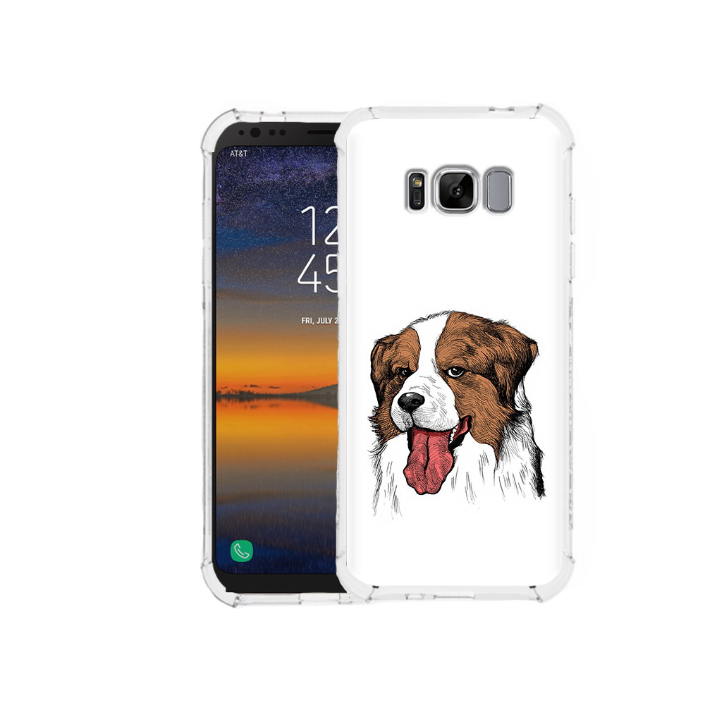 

Чехол MyPads Tocco для Samsung Galaxy S8 бетховен (PT107395.590.230), Прозрачный, Tocco