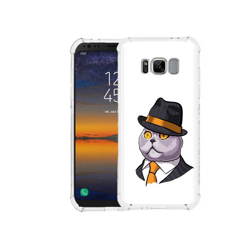 

Чехол MyPads Tocco для Samsung Galaxy S8 британец (PT107395.590.247), Прозрачный, Tocco