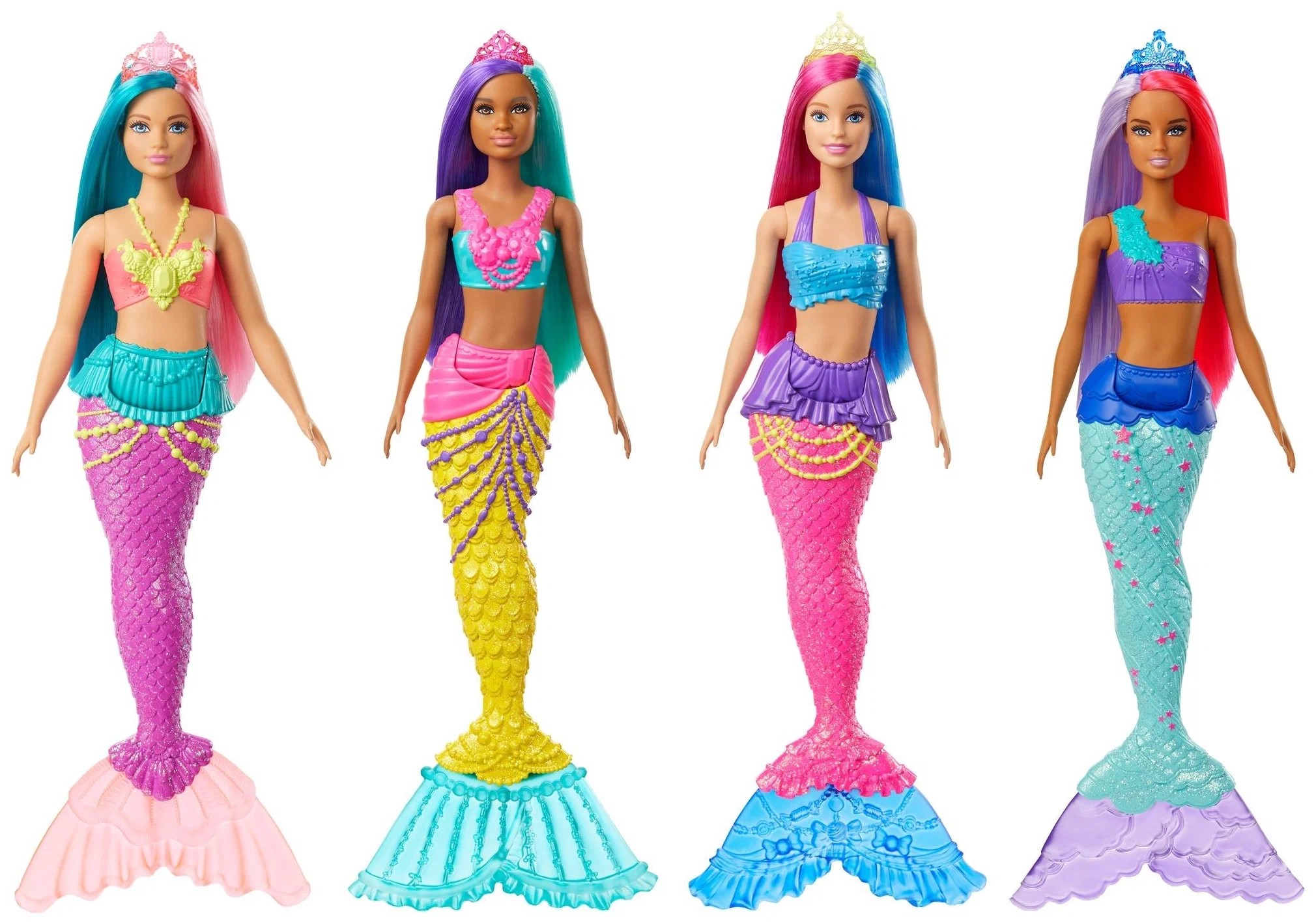 

Кукла Русалочка со сверкающим хвостом и короной Barbie в ассортименте
