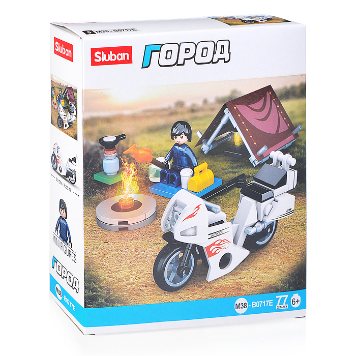 

Конструктор M38-B0717E "Город" (77 дет)