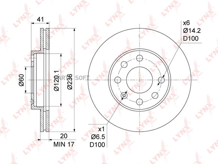 

LYNXAUTO BN-1120 Диск торм.пер.OPEL ASTRA F 1.4-1.7D 91-98 /CORSA A/B 1.2-1.7D = 00 /CHEVR