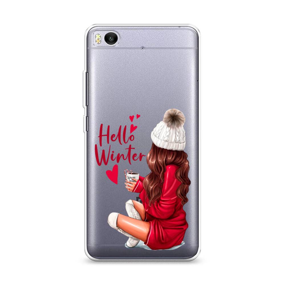 

Чехол для Xiaomi Mi 5S "Hello winter", Красный;белый;коричневый, 30550-5