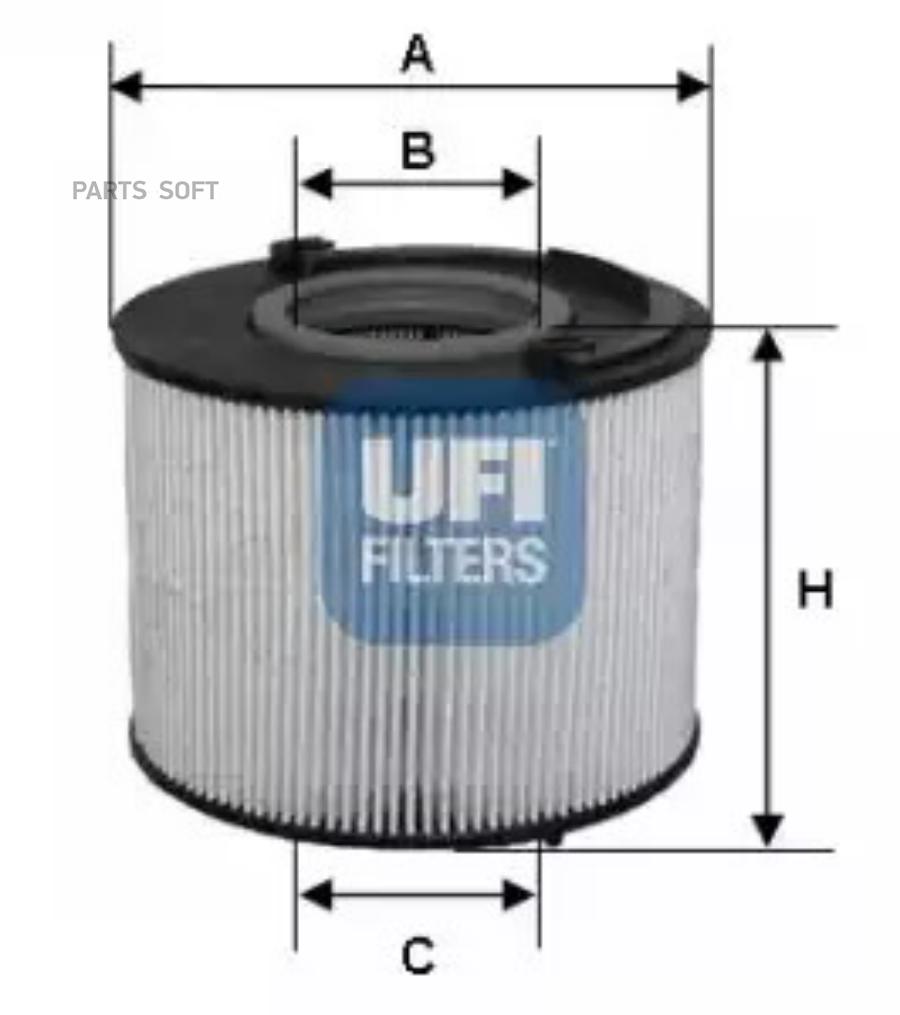 

Фильтр Топливный Ufi 2601500