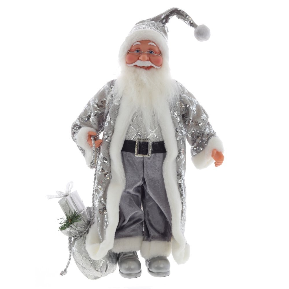 Кукла Flando Дед Мороз, 27х9х44 см с колпаком Н60 см, 754180 кукла рускукла дед мороз rk 272