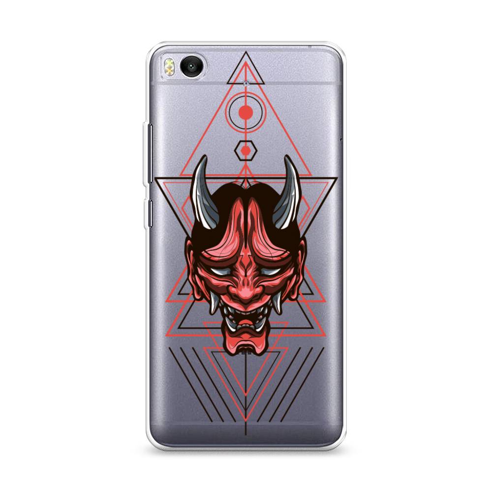 

Чехол для Xiaomi Mi 5S "Hanya Oni mask", Серый;красный;черный, 30550-4