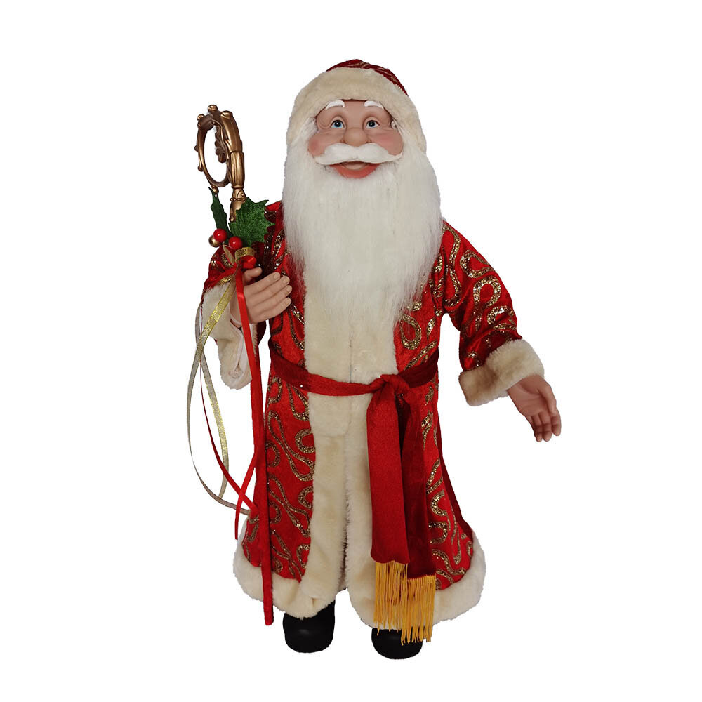 Кукла Flando Дед Мороз, 32х21х64 см, 722303 кукла рускукла дед мороз rk 272