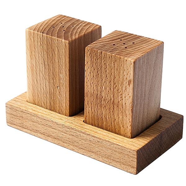 

Набор д/специй 2 предмета «Рустик» H=8 см PPwood 3173742, Коричневый
