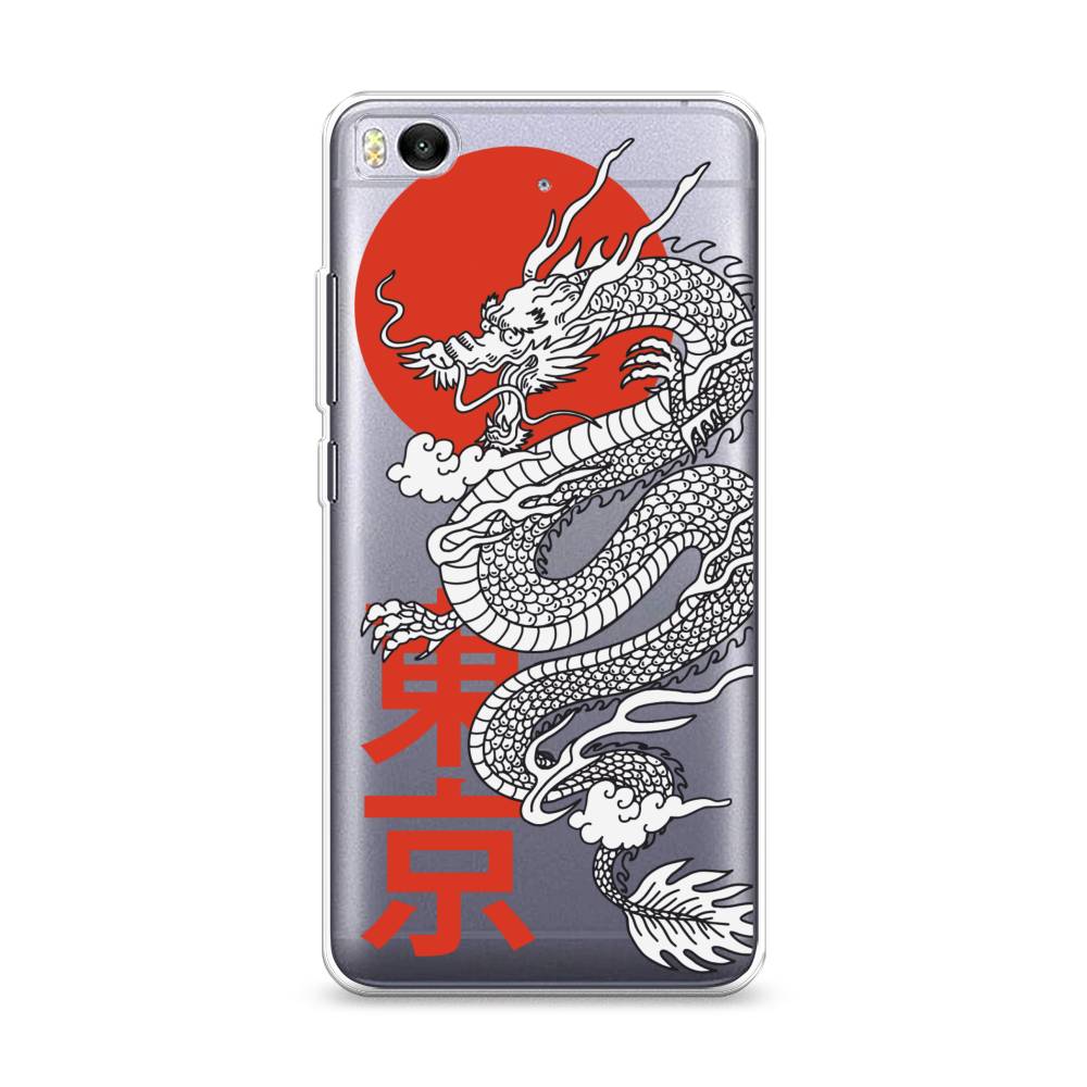

Чехол для Xiaomi Mi 5S "Китайский дракон", Черный;красный;белый, 30550-1
