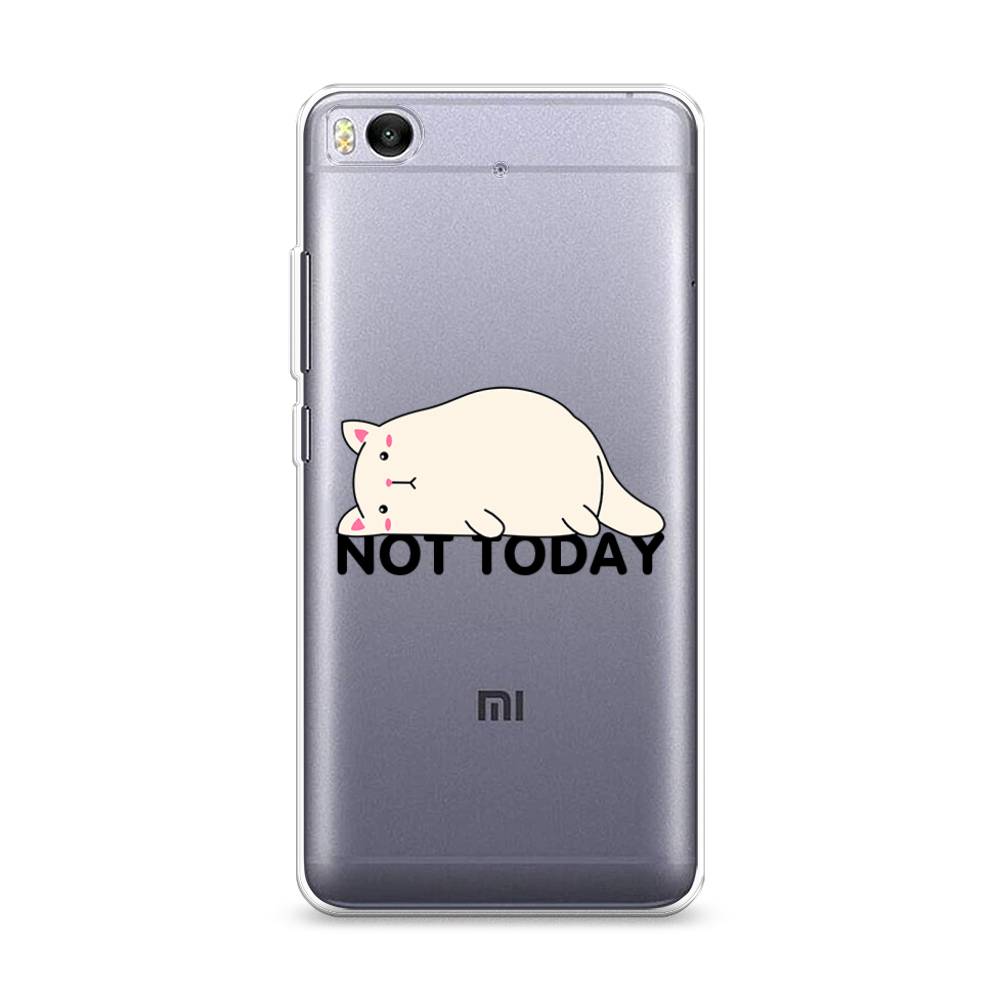 

Чехол для Xiaomi Mi 5S "Cat not today", Белый;розовый;черный, 30550-1