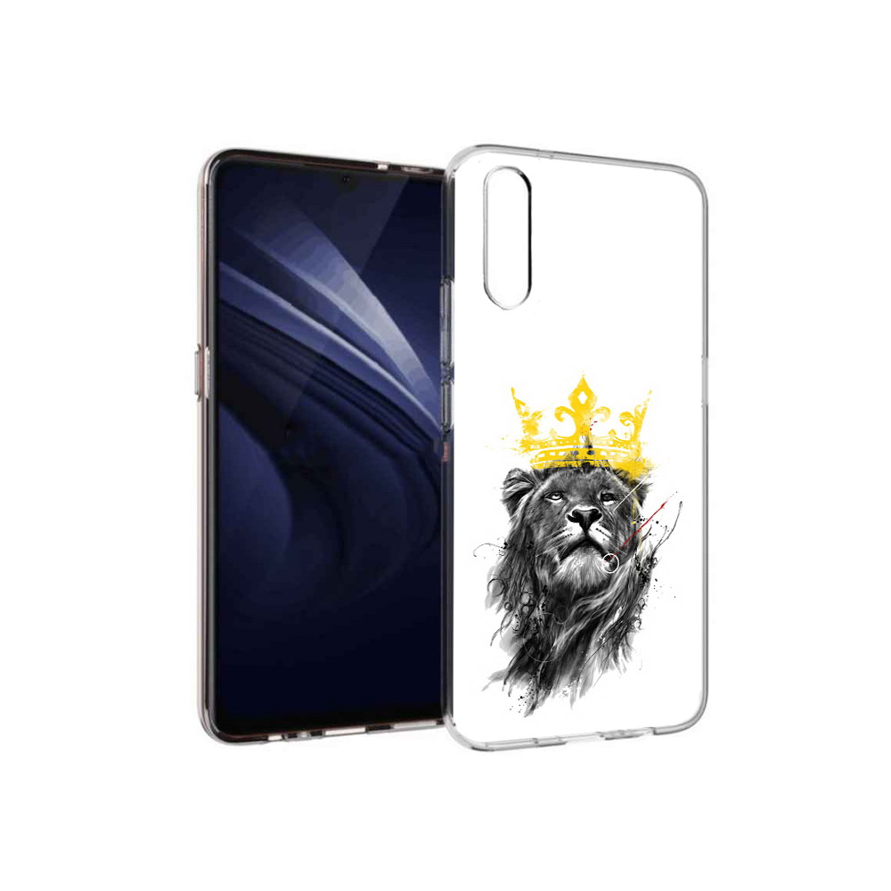 

Чехол MyPads Tocco для Vivo V17 Neo король-лев (PT226959.388.391), Прозрачный, Tocco