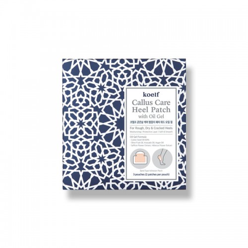 

Патчи для ухода за огрубевшей кожей пяток Koelf Calus Care Heel Patch 3 шт, Патчи для ног