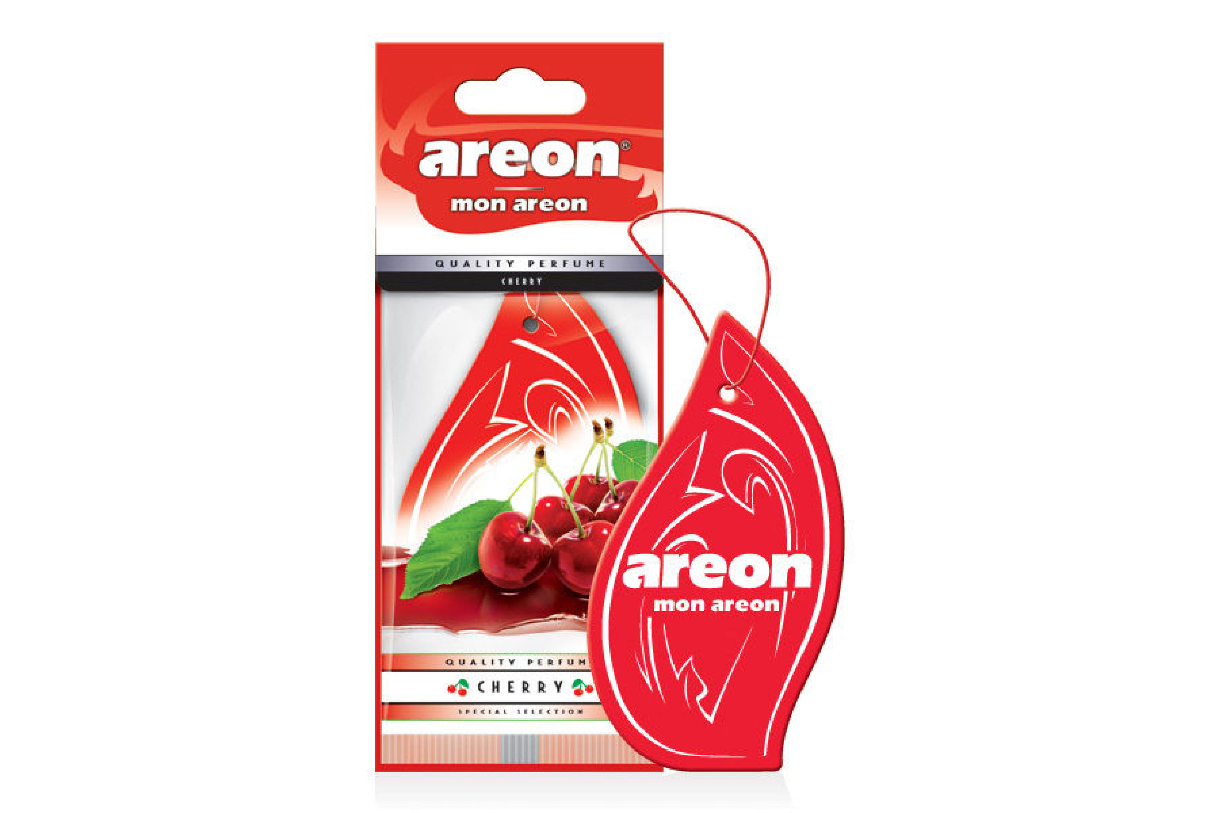

Ароматизатор в машину Areon MA26 вишня, Красный