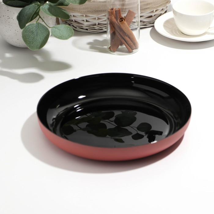 

Luminarc Блюдо "Vicky Terracotta", d= 25 см, Красный;черный