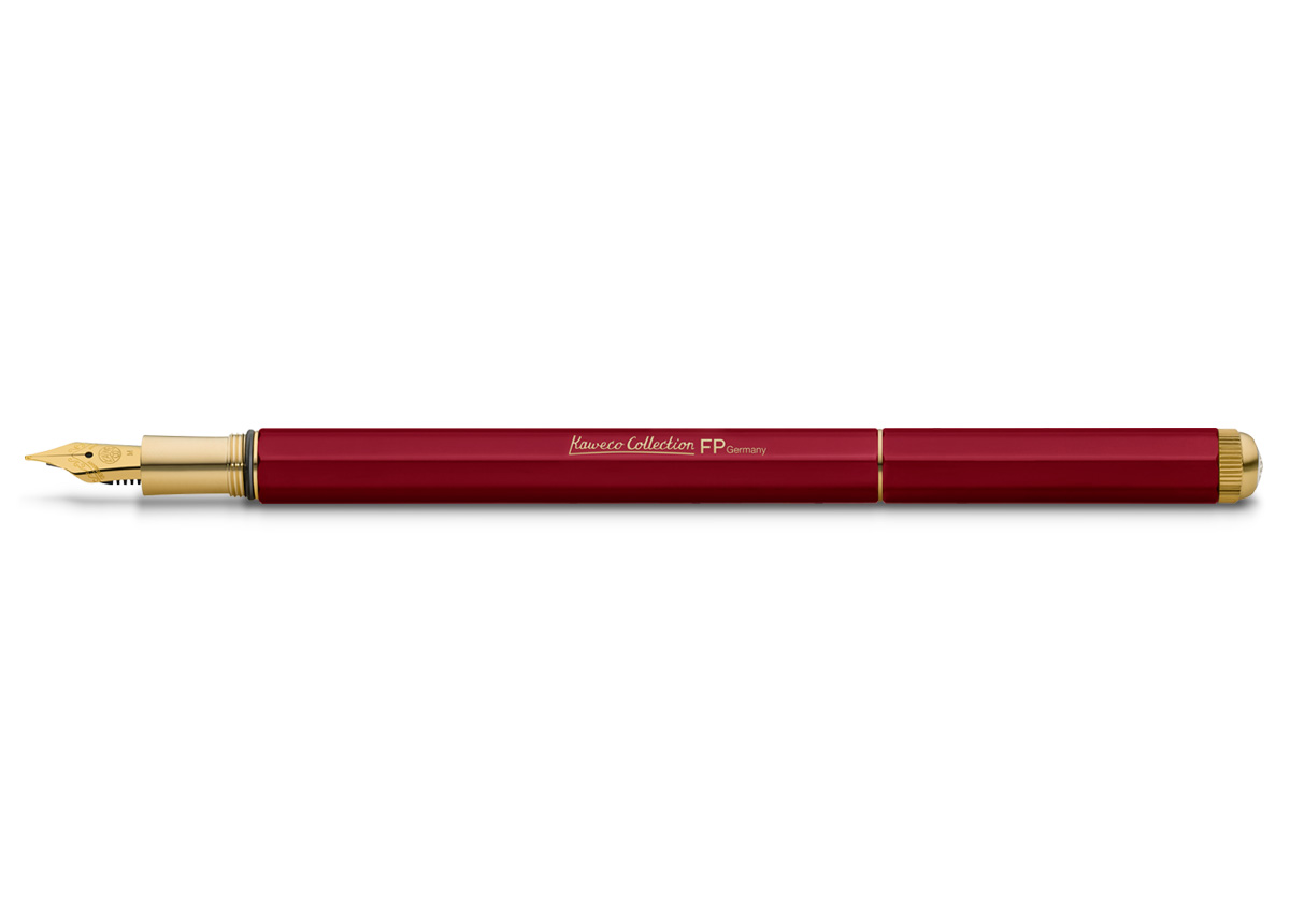 

Перьевая ручка Kaweco Collection Special Red F 07мм алюминиевый корпус футляр