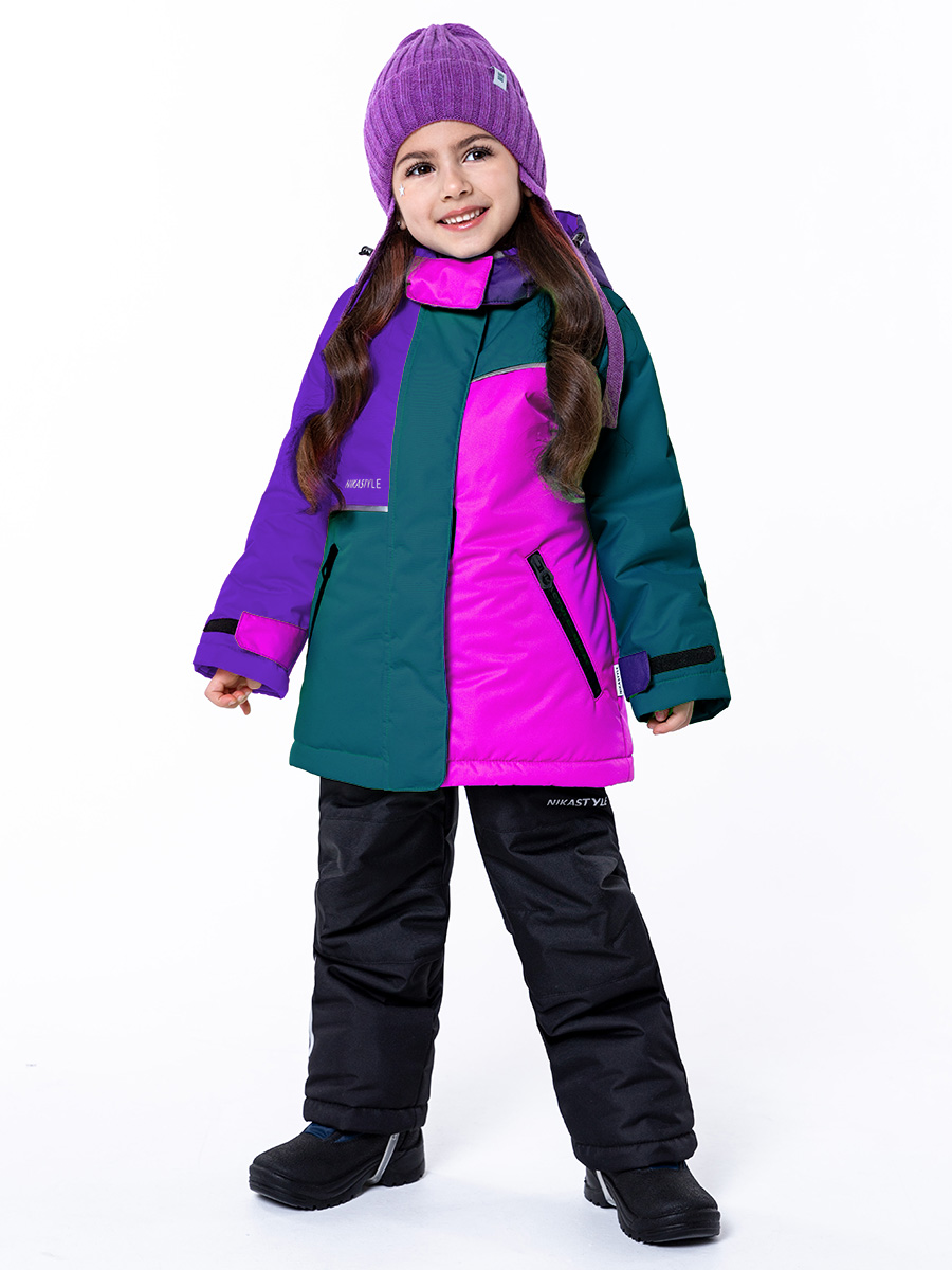 

Комплект верхней одежды детский NIKASTYLE 7з2423, розовый, 98, 7з2423