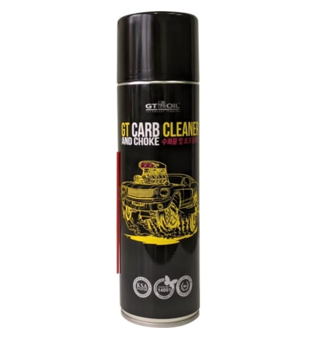 фото Очиститель дросселя и карбюратора gt carb and choke cleaner спрей 650 мл oil 8809059410158 gt oil