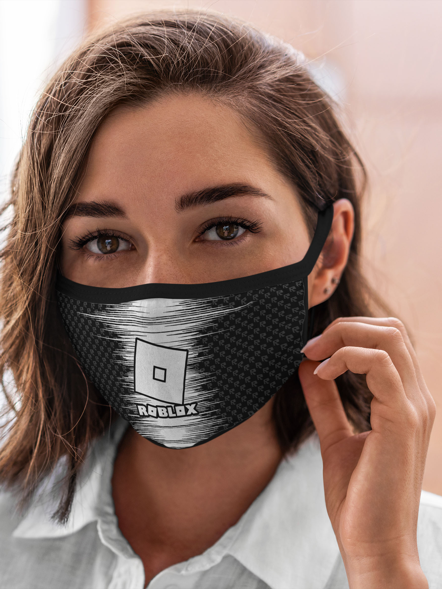 

Многоразовая маска унисекс Burnettie Roblox Roblox., Разноцветный, Roblox Roblox.