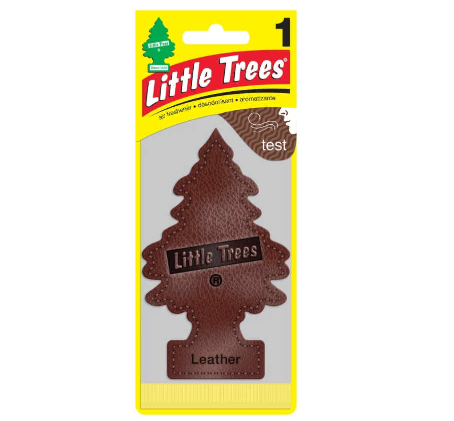 Ароматизатор в машину LITTLE TREES U1P10290RUSS Кожа