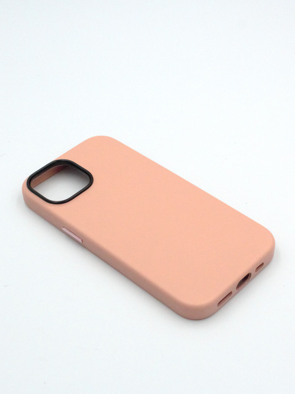 

Чехол с MagSafe на iPhone 12 Leather Collection-Розовый, Apple iPhone 12