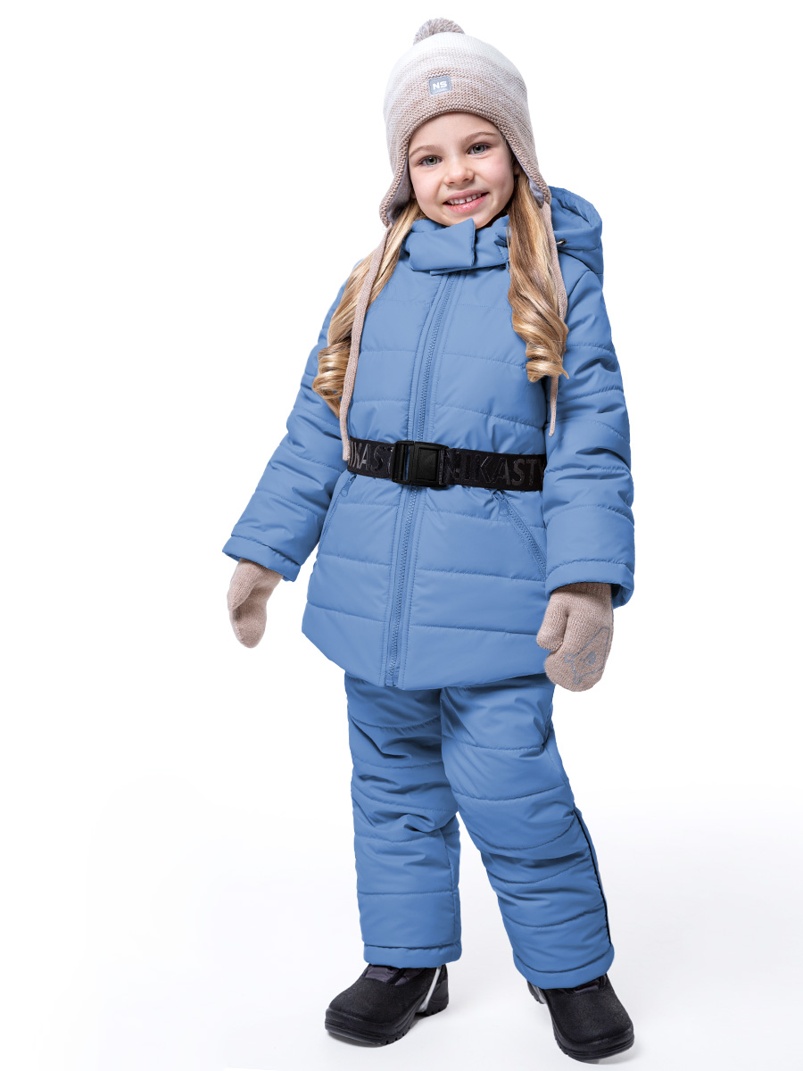Комплект верхней одежды детский NIKASTYLE 7з5423, голубой, 92
