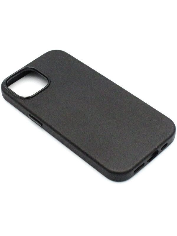

Чехол с MagSafe на iPhone 12 Pro Leather Collection-Чёрный, Черный, Apple iPhone 12 Pro