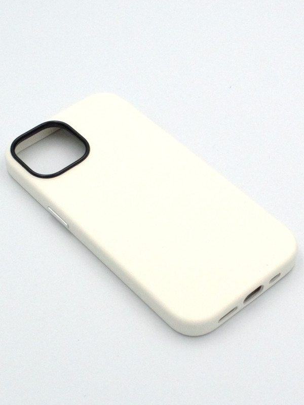 

Чехол с MagSafe на iPhone 13 Leather Collection-Белый, Apple iPhone 13