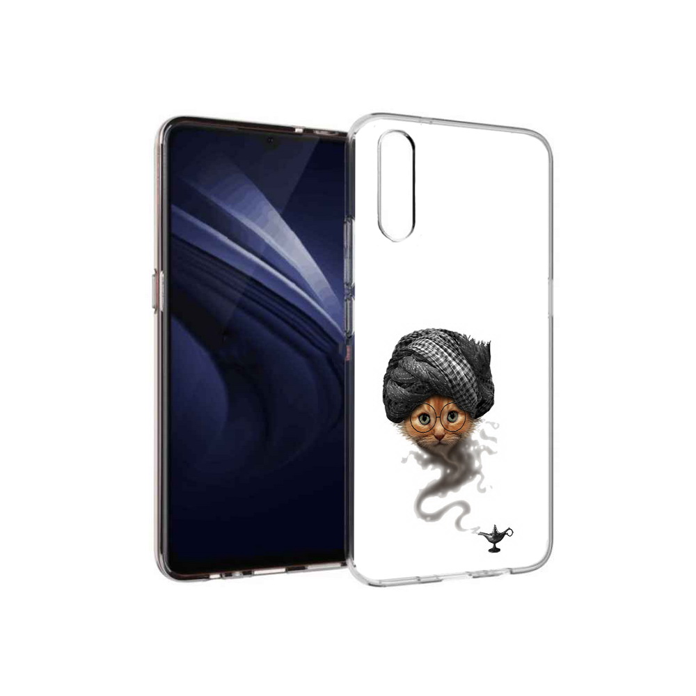

Чехол MyPads Tocco для Vivo V17 Neo кот джин (PT226959.388.398), Прозрачный, Tocco