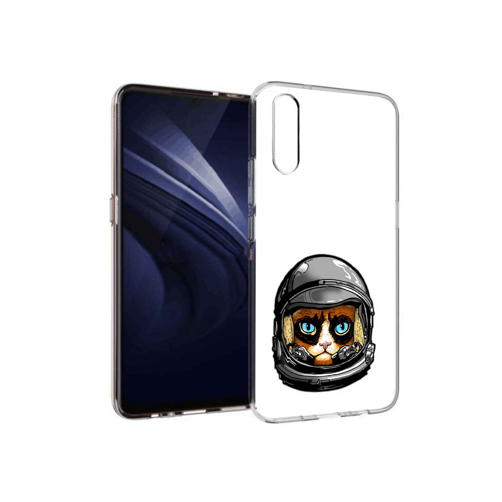 

Чехол MyPads Tocco для Vivo V17 Neo кот космонавт (PT226959.388.400), Прозрачный, Tocco