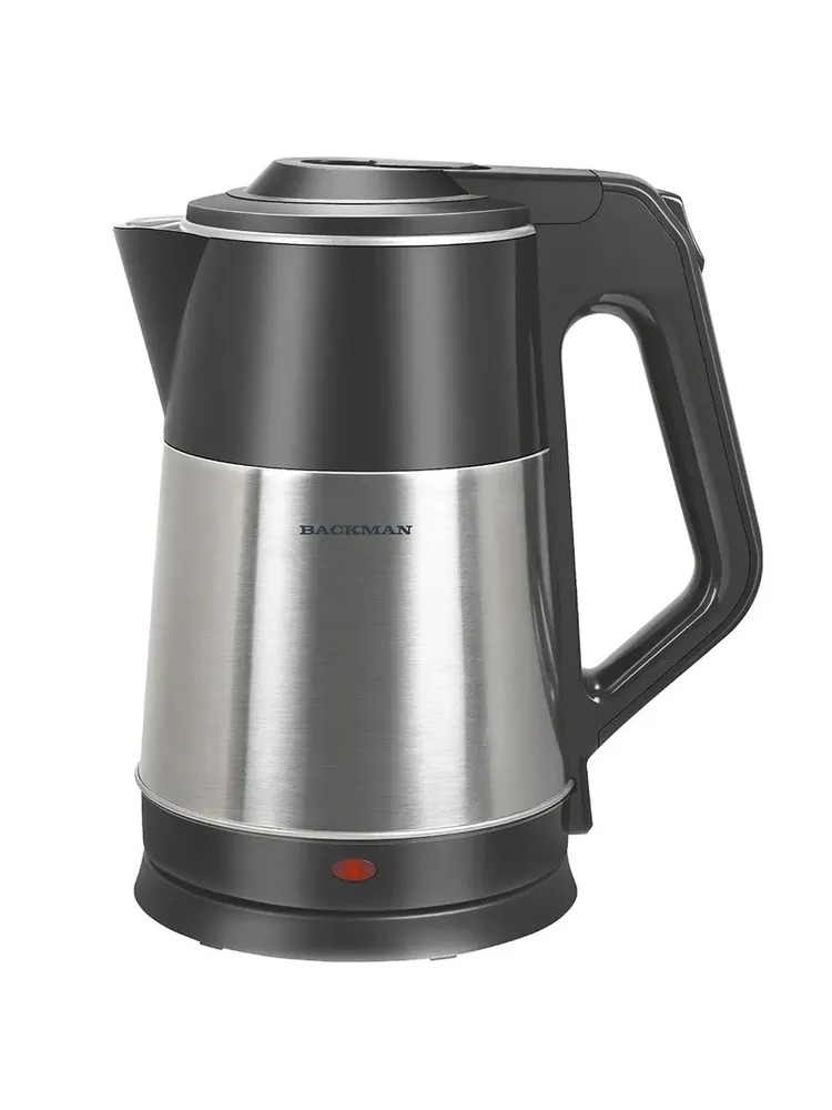 

Чайник электрический Backman BM-TEA 727 2.3 л серебристый; черный, BM-TEA 727