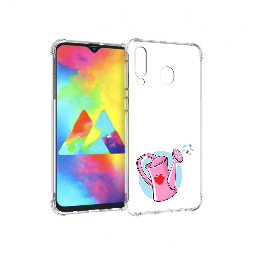 

Чехол MyPads Tocco для Samsung Galaxy M30 Лейка любви 14 февраля (PT138437.525.103), Прозрачный, Tocco