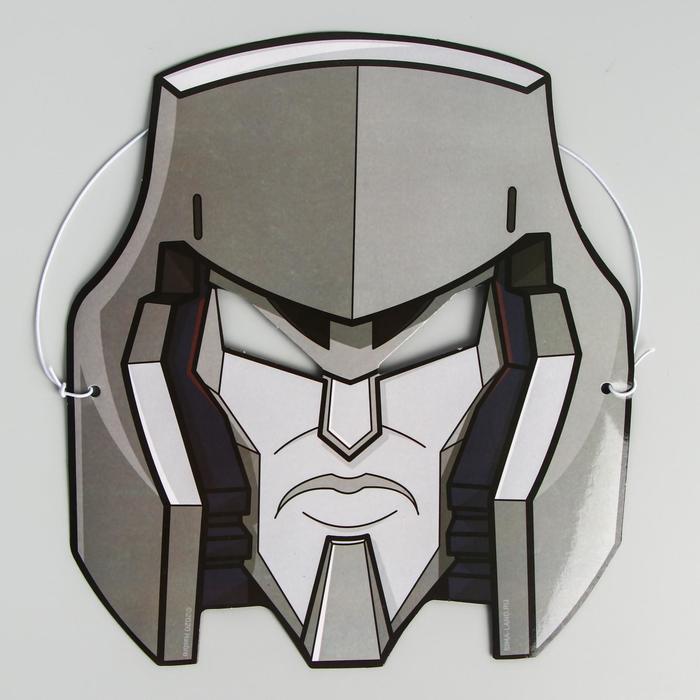 

Маска карнавальная "Мегатрон", Transformers, 17,2 х 22 см, Трансформеры