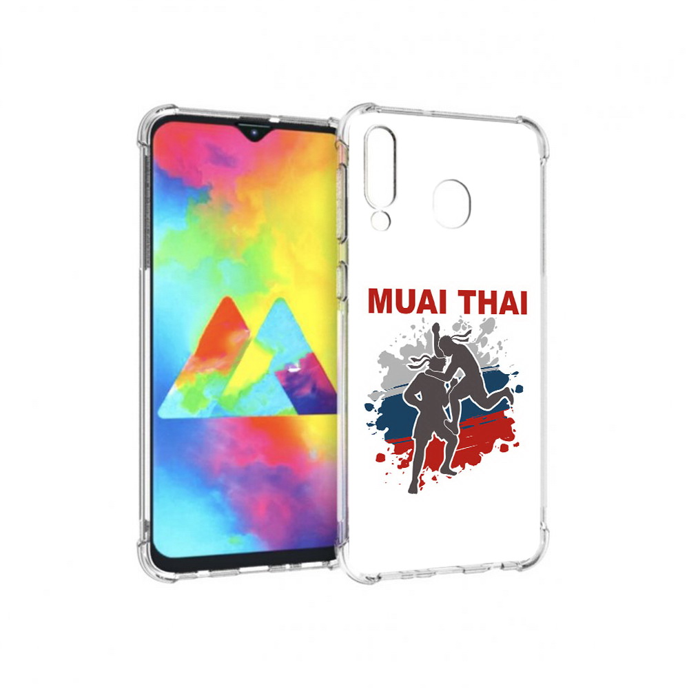 

Чехол MyPads Tocco для Samsung Galaxy M30 Муайтай (PT138437.525.123), Прозрачный, Tocco