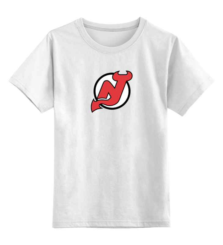 

Футболка детская Printio Nj devils цв. белый р. 164, Nj devils
