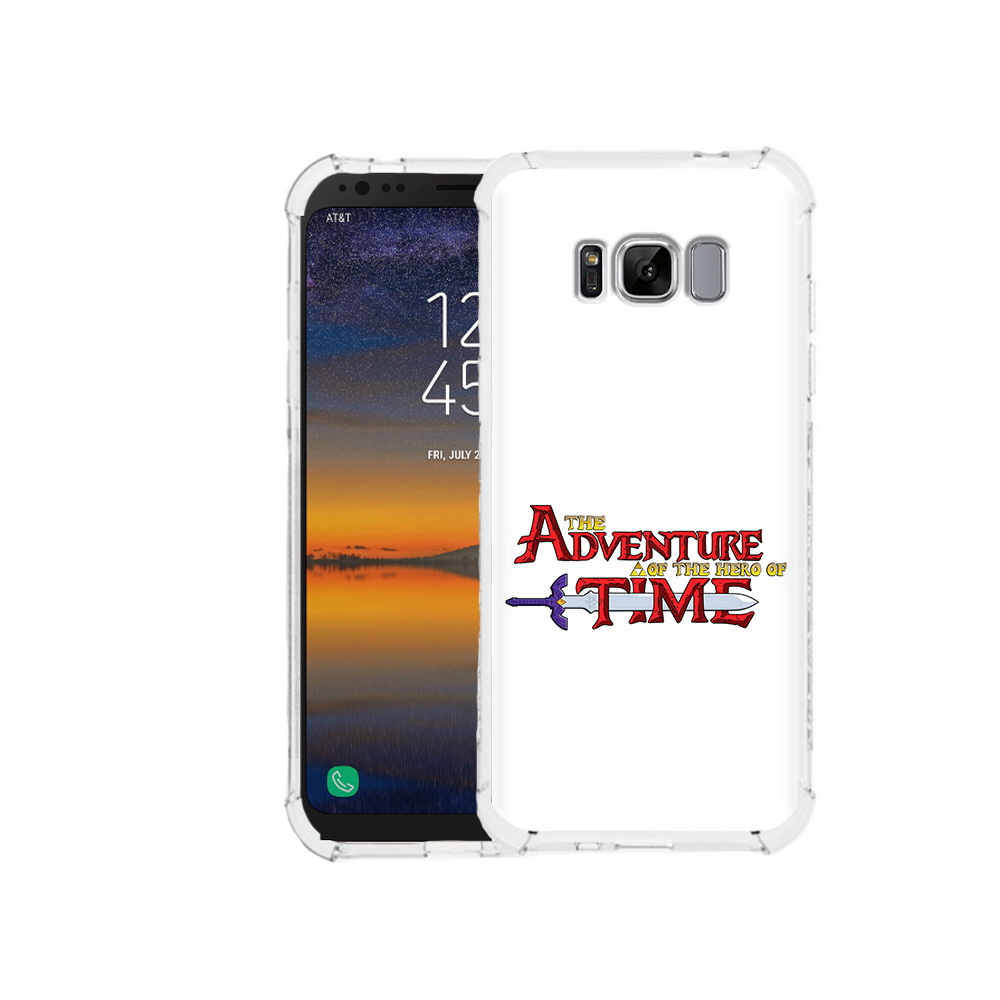 

Чехол MyPads Tocco для Samsung Galaxy S8 время приключений логотип (PT107395.590.275), Прозрачный, Tocco