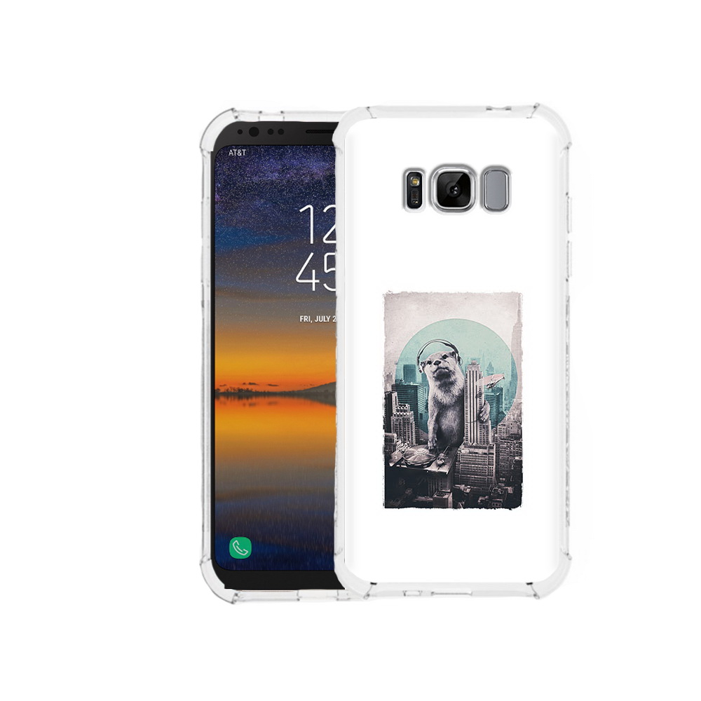 Чехол MyPads Tocco для Samsung Galaxy S8 выдра в городе (PT107395.590.283)