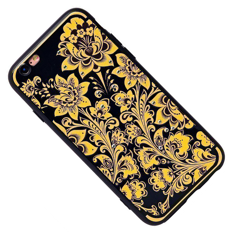 

Чехол iPhone 6 Plus, iPhone 6s Plus силиконовый NXE Autumn (рис. 004), Черный, iPhone 6 Plus