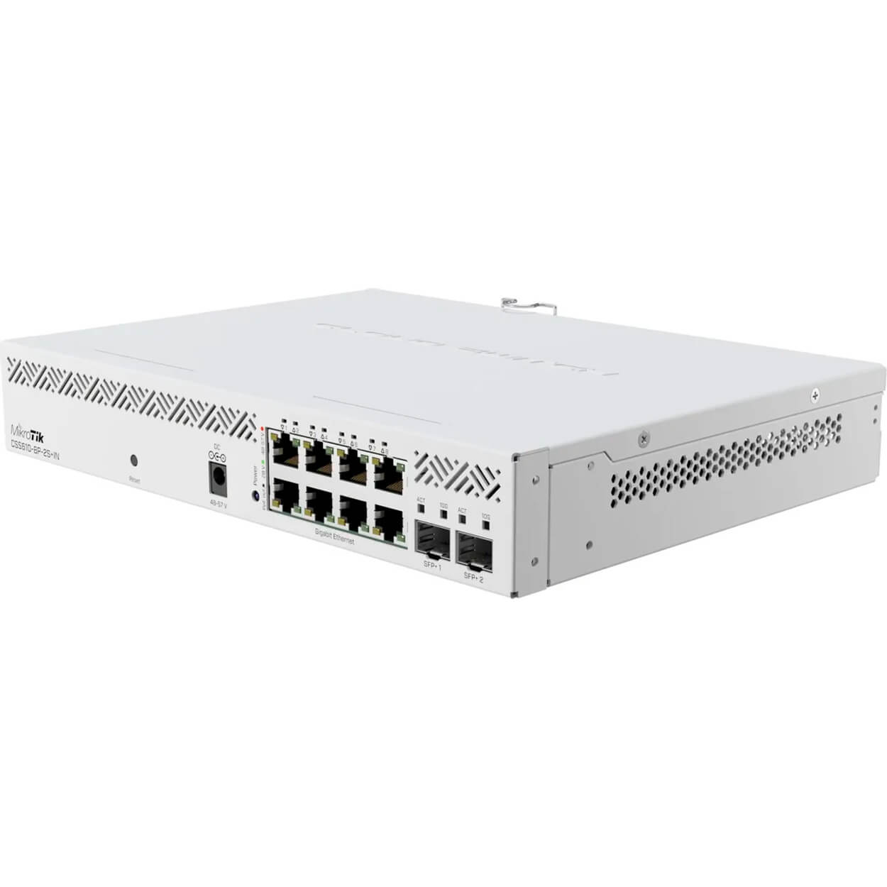 

Коммутатор Mikrotik CSS610-8P-2S+IN белый, CSS610-8P-2S+IN