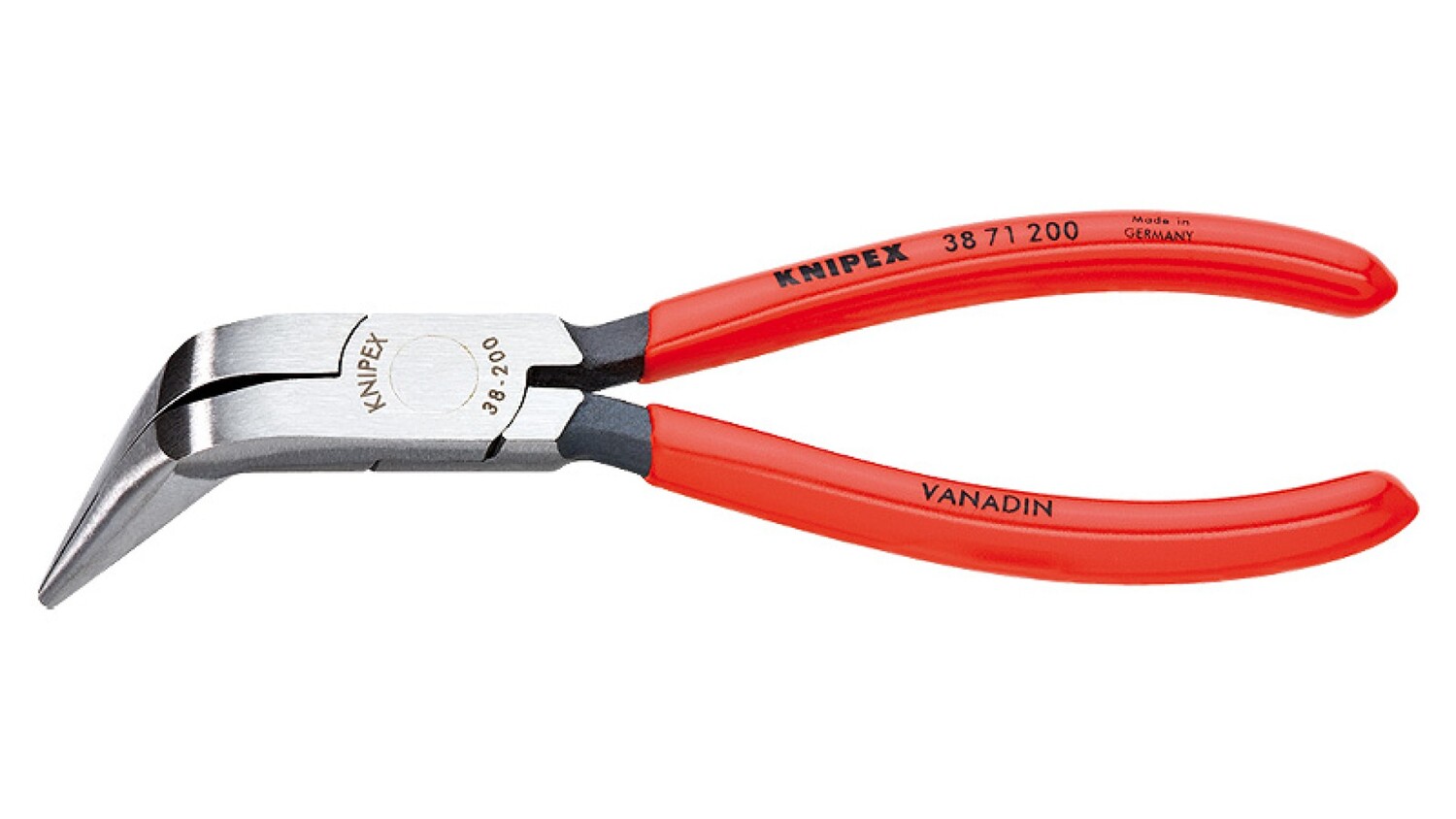 

Плоскогубцы Knipex механика, плоскокруглые губки 70°, 200 мм, фосфатированные, KN-3871200