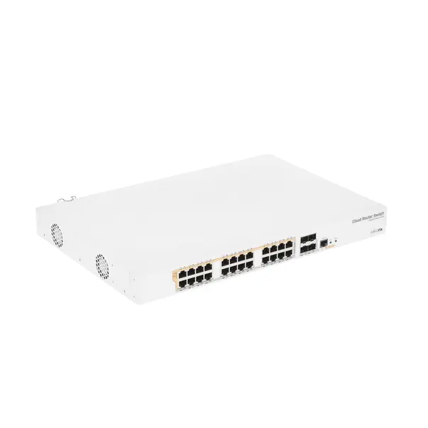 

Коммутатор Mikrotik CRS328-24P-4S+RM белый, CRS328-24P-4S+RM