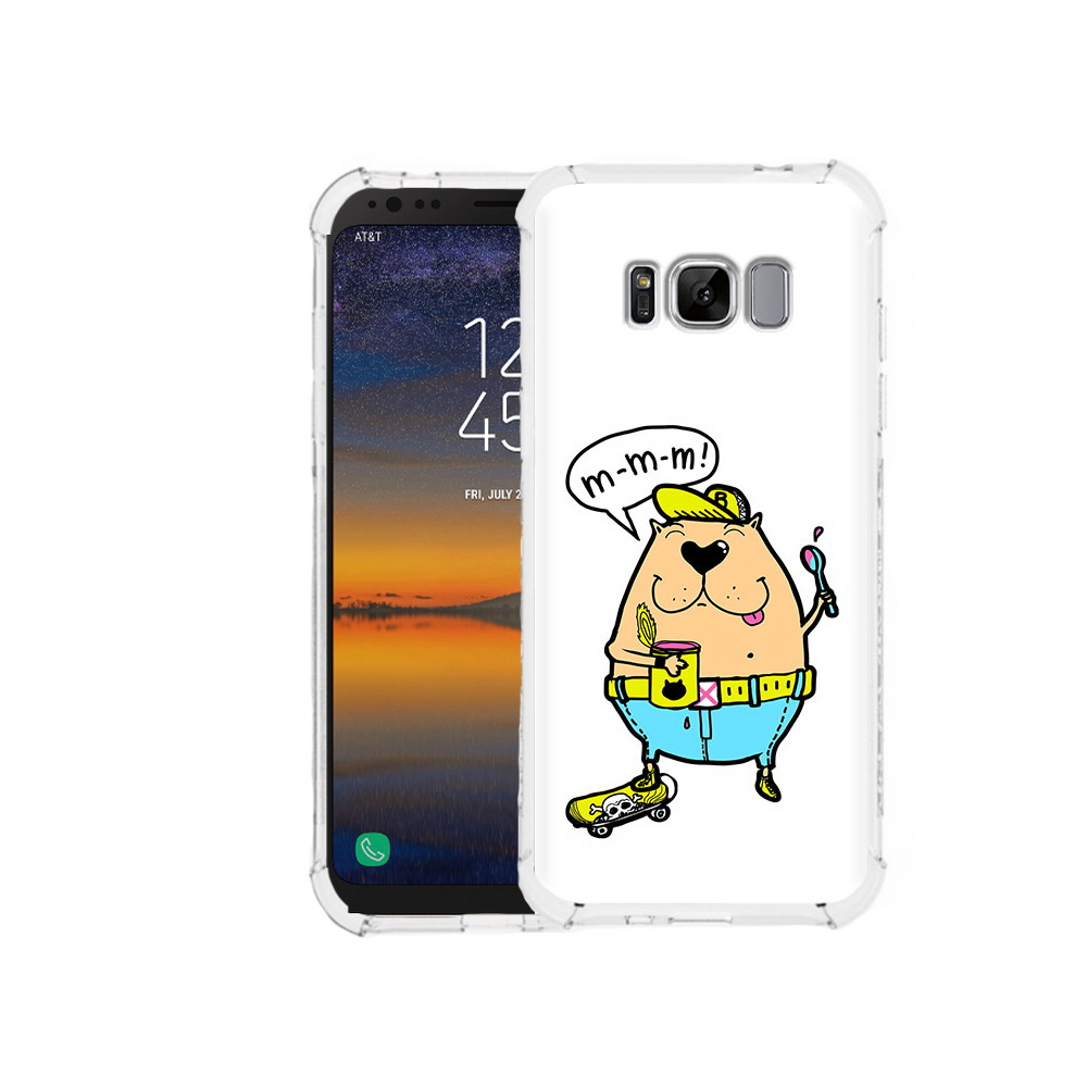

Чехол MyPads Tocco для Samsung Galaxy S8 Бобр (PT107395.590.30), Прозрачный, Tocco