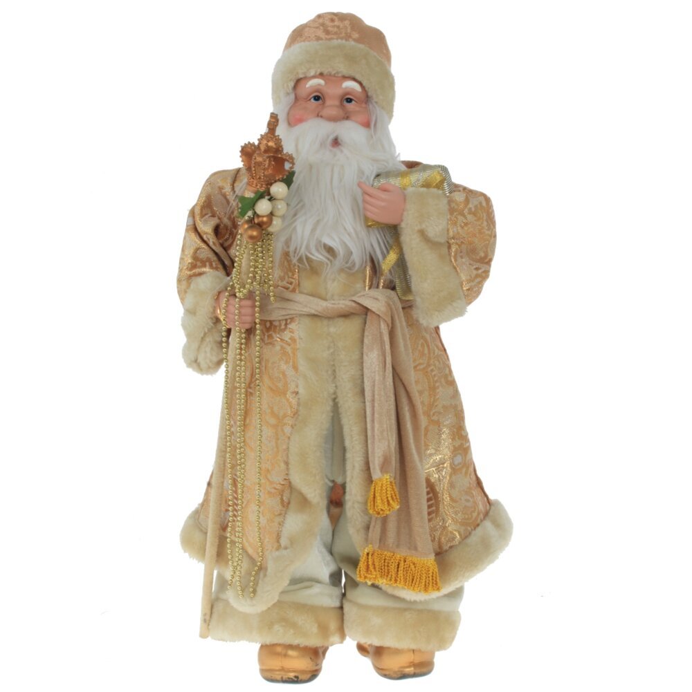 Кукла Flando Дед Мороз, 33х16х61 см, 278693 maxitoys дед мороз с зеленым мешком 32 см