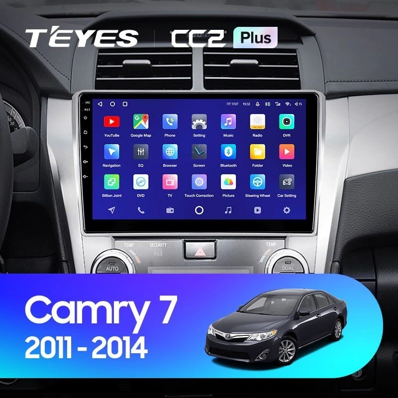 

Штатная магнитола Teyes CC2 Plus 4/64 Toyota Camry 7 XV 50 55 (2011-2014) Тип-A, CC2 Plus