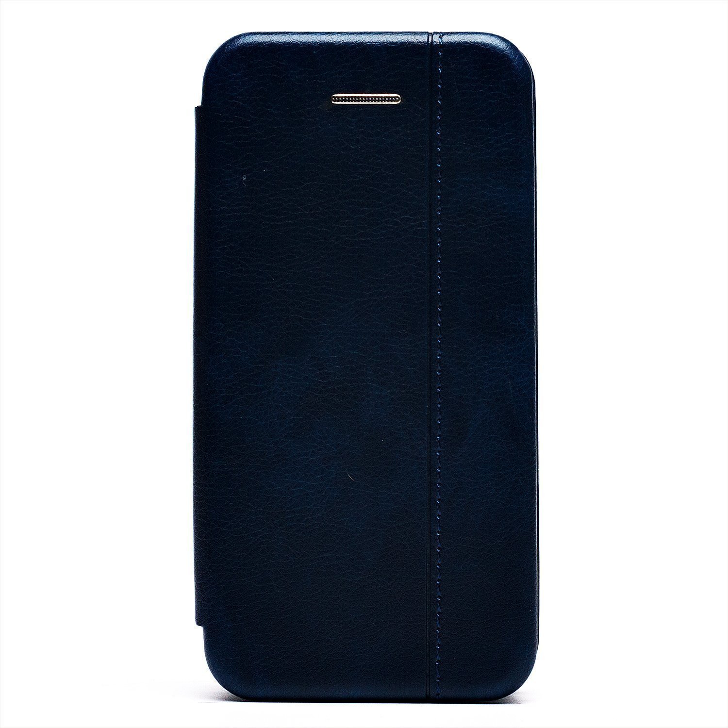 

Чехол iPhone 5, 5s, SE флип боковой кожзам №3 <синий>, iPhone 5