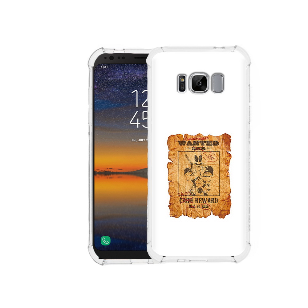 

Чехол MyPads Tocco для Samsung Galaxy S8 дедпул (PT107395.590.317), Прозрачный, Tocco