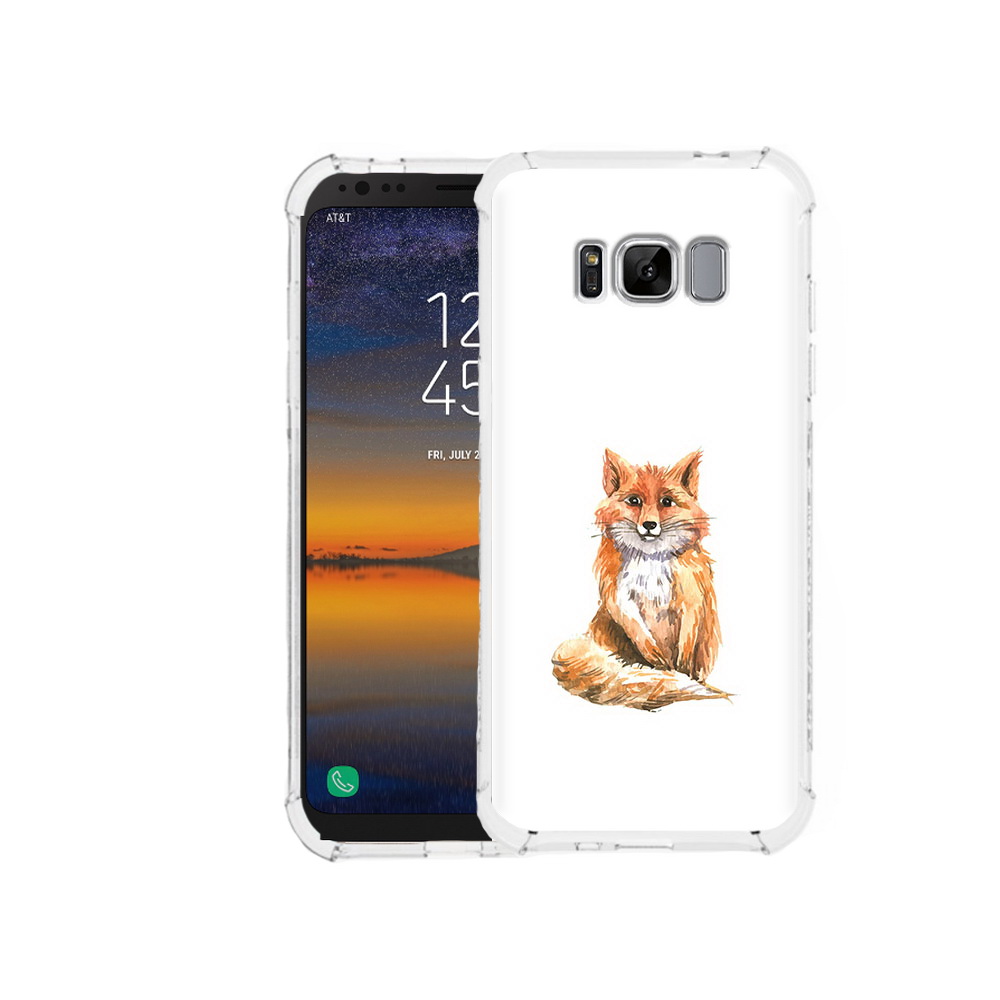 

Чехол MyPads Tocco для Samsung Galaxy S8 детская лиса (PT107395.590.320), Прозрачный, Tocco