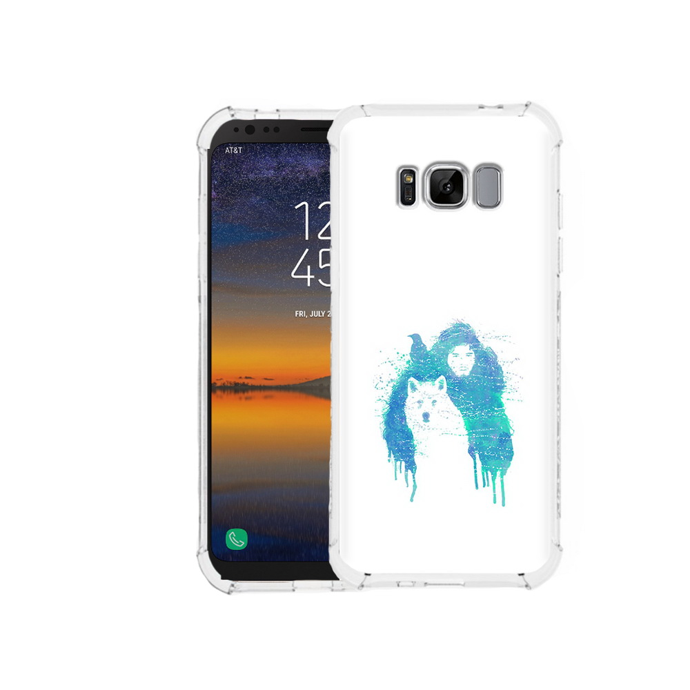 

Чехол MyPads Tocco для Samsung Galaxy S8 джон сноу (PT107395.590.323), Прозрачный, Tocco