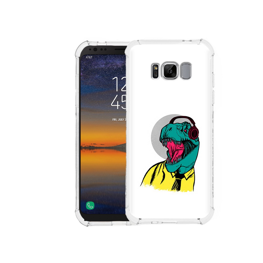 

Чехол MyPads Tocco для Samsung Galaxy S8 дино (PT107395.590.326), Прозрачный, Tocco