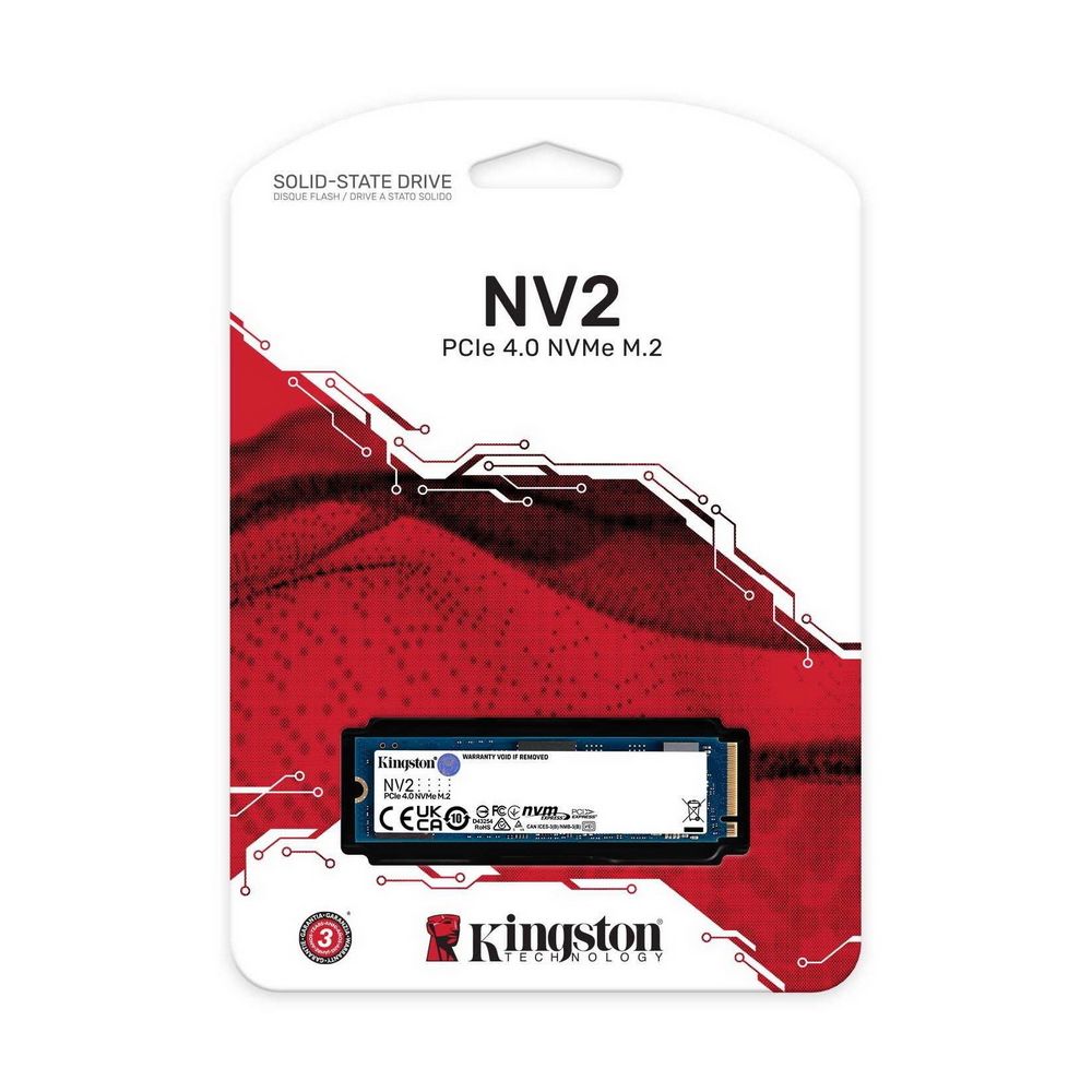

Накопитель SSD Kingston NV2 Client SNV2S/500G, 500 Гб, NV2 Client