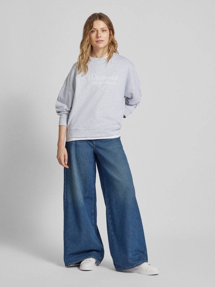 

Свитшот женский WEEKEND MAX MARA 2425926011600 голубой XXL, 2425926011600